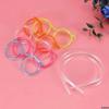 Reusable Straw Drinking Eyeglasses PVC Creativity Toy Novely Loop Straws  Party