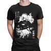 Мужские футболки Nier Automata Смешная футболка из 100% хлопка с коротким рукавом Аниме футболка с круглым вырезом Одежда Идея для подарка