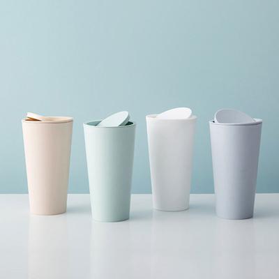 Мини-настольный контейнер, небольшой мусорный бак с крышкой, мусорный бак для спальни, мусорный бак, чистый ящик для хранения на рабочем столе, домашний мусорный бак для стола
