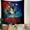 Stranger Things Tapestry Wall Hanging, Netflix Series Poster, Wall Decor for Bedroom Living Room Dorm