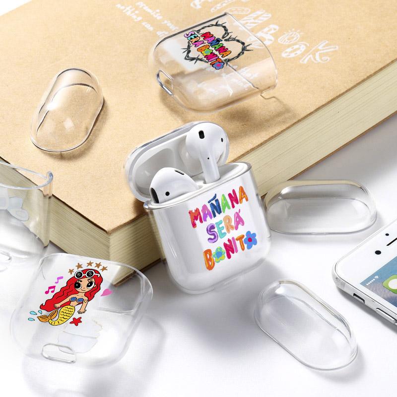 Чехол Manana Sera Bonito Bichota Karol G Airpods для Apple Airpods 2/1 3, мягкий защитный чехол Funda Airpods Pro, чехлы для наушников