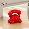 Морской Декор для Дома Свеча 3D Печатный Держатель для Краба, Креативная Красная Чайная Свеча для Спальни Настольная, Термостойкий Прочный Поддон Маленькая Круглая Емкость