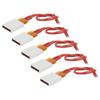 5PCS 220V PTC Heating Element Plate 270 Celsius  Aluminum Alloy Housing Thermostatic Heater for Air Curtains Humidifiers