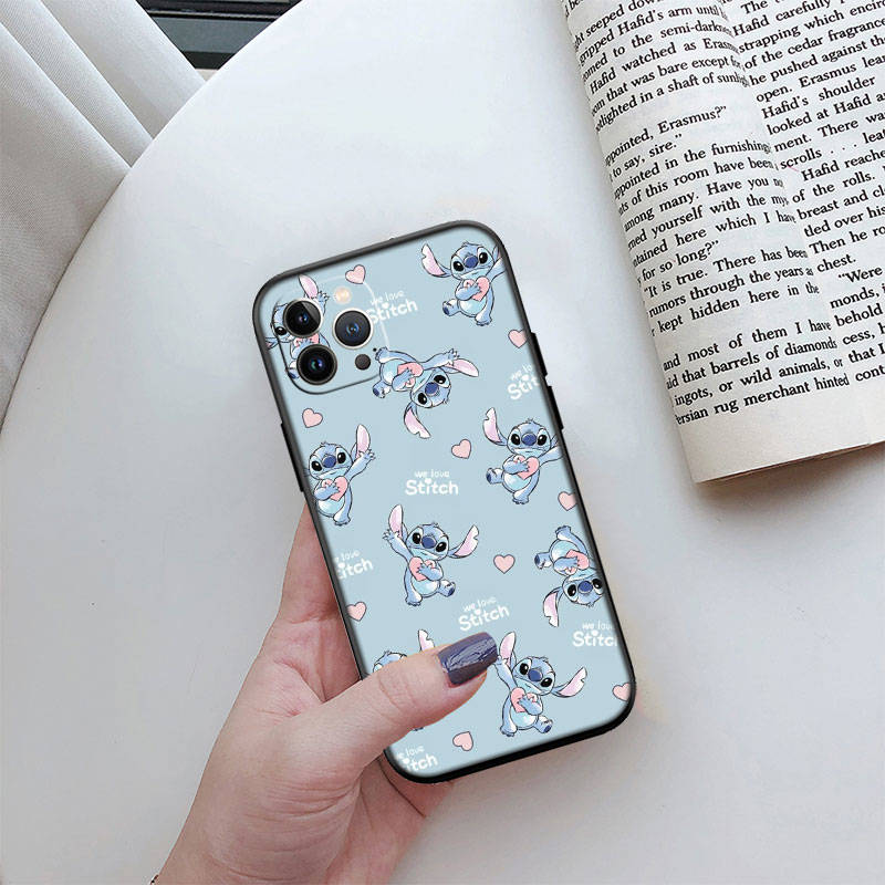 II20 Stitch Phone Case for iPhone 6 6s 7 8 11 12 13 14 15 XS Pro Max XR X SE Samsung S20 S21 S22 S23 S24 FE Ultra Plus Lite S21S A55