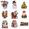 Special Shaped Diamond Embroidery Snowman 5D DIY Diamond Painting LED Light Santa Claus Diamond Mosaic Christmas Gift