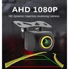 4K AHD 1920x1080p автомобильная камера заднего вида Золотой объектив CVBS/AHD 1080p 180-градусный объектив «рыбий глаз» Full HD ночное видение парковочная металлическая оболочка