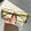 Большие квадратные очки с защитой от синего света для женщин и мужчин, брендовые очки для компьютера, для выпускников
