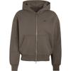 Men's Adidas Originals ESSENTIALS Jackets Men's Dark Brown Hooded (Non-detachable) Moderate