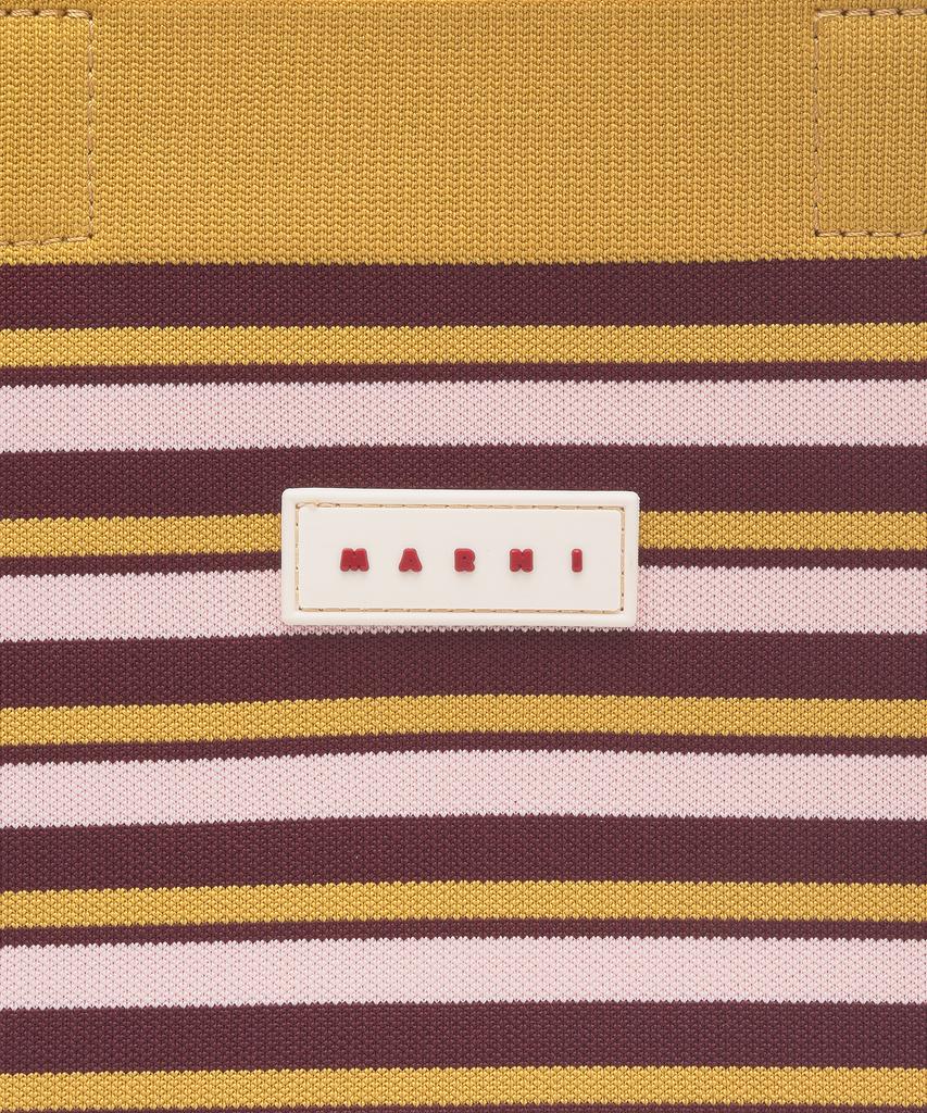 Marni Striped Jacquard Knit Shopper Bag - Multicolor / Shmp0083Q1P6485Zo729