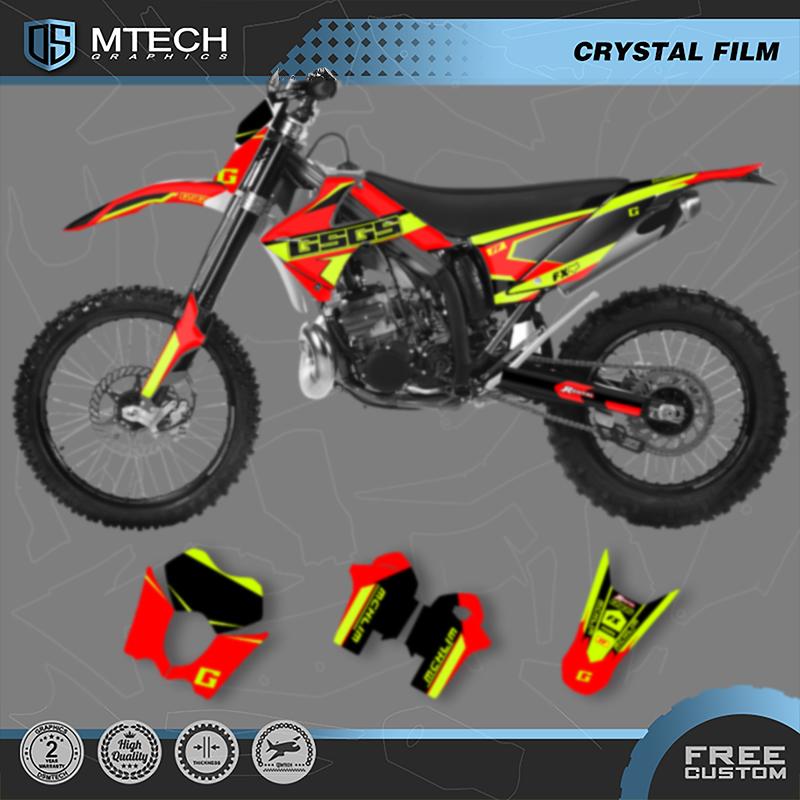 DSMTECH Custom Team Motorcycle Graphics Backgrounds Decals Stickers Kits For GASGAS 2010 2011 EC MC 200 250 300 350