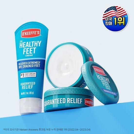 O'Keeffe's Healthy Feet Foot Cream Jar (91g)/Tube (85g)