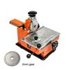 ZONESUN ZX-360 Manual Metal Embossing Machine Steel Aluminum Name Plate Label Tag Stamping Machine Engraving Tool 2mm-6mm Wheel