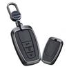 KUNIO Ключ-карта Toyota Smart Key Премиум Безвинтовой Совместимый с Toyota Новый Новый Новый Land Cruiser и Ключ Черный Чехол, Держатель, Дизайн, RAV4, Prius, Crown,