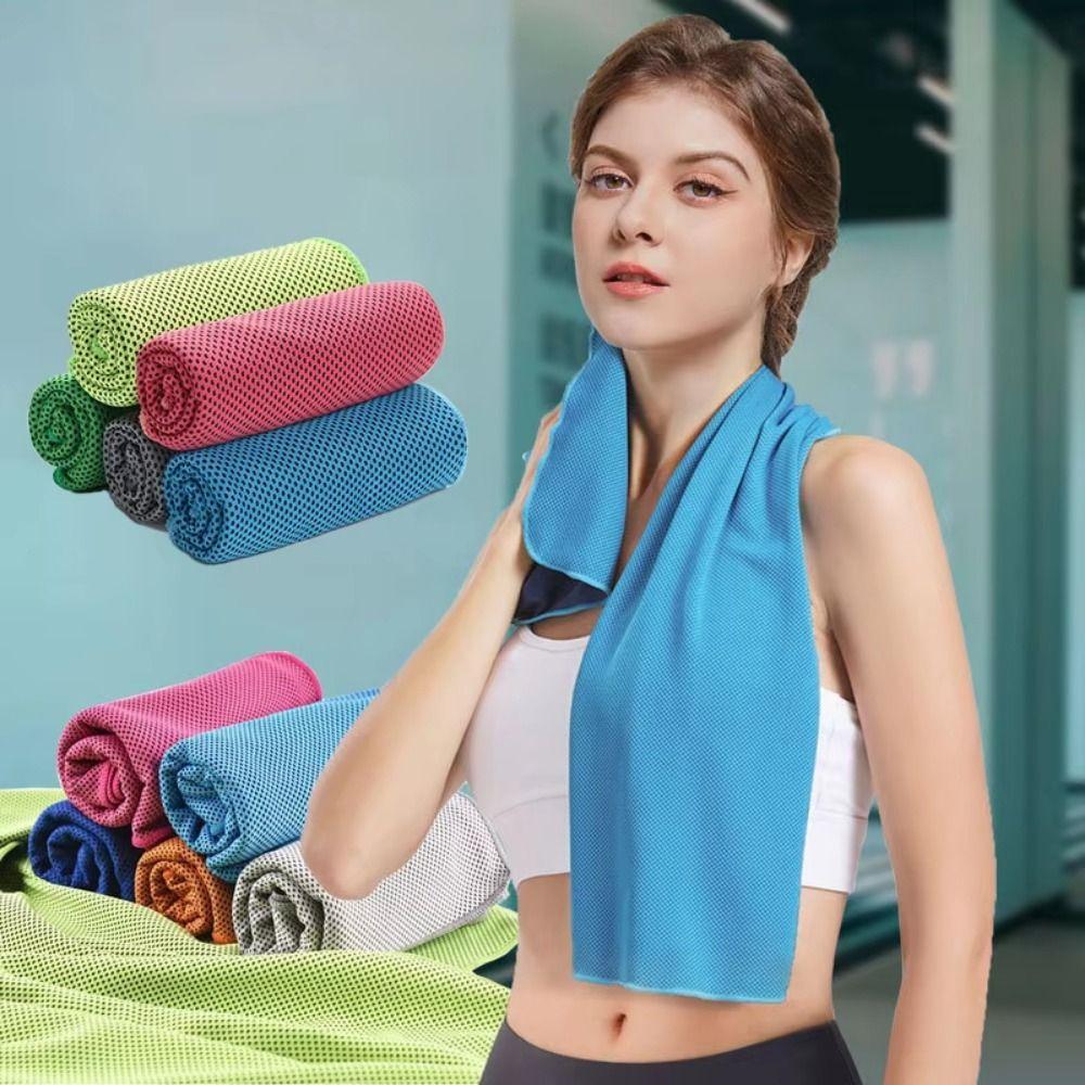 Portable Outdoor Cooling Towel Quick Drying Sport Towels Microfiber Running Fitness Towel  Running