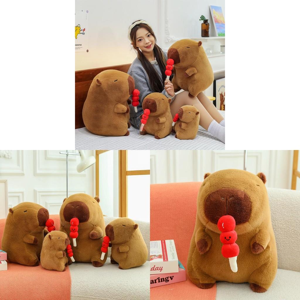 Adorable Capybara Plush Toy Large Size With Soft Short Plush Filling For Kids