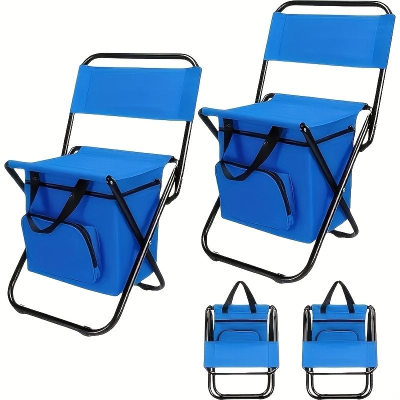 Portable folding camping chair Lightweight backrest with storage bag Heavy-duty outdoor chair Suitable for camping, hunting, fishing, hiking, and