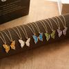 2Pcs/Set Sister Pendant Trendy Corruption Resistance Butterflies Wing Friendship Necklace