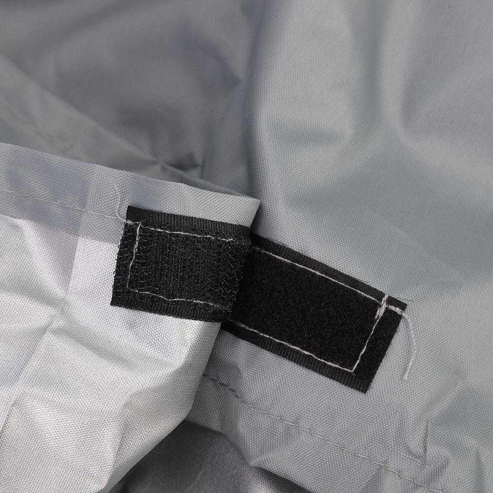 Открытый сад патио водонепроницаемый пылезащитный чехол для электрогенератора защита (серый)