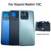 Задняя крышка для Xiaomi Redmi 10C, Крышка аккумулятора, Корпус