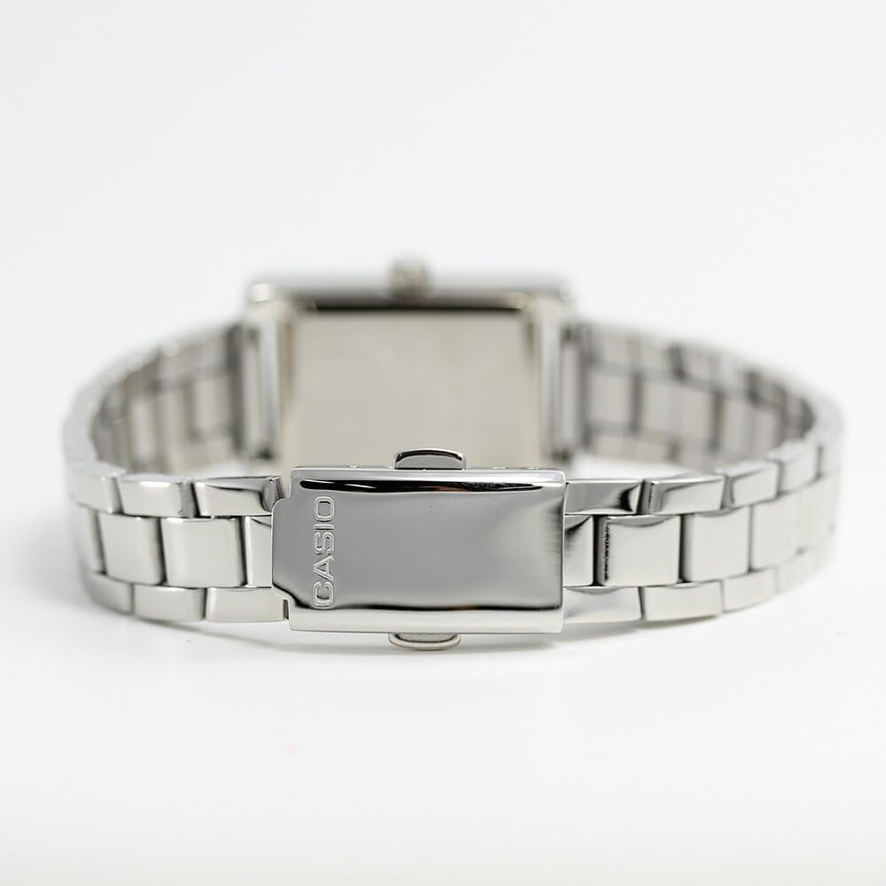 Casio LTP-1234DD-2A Quartz Women's Watch Blue Dial Stainless Steel Band