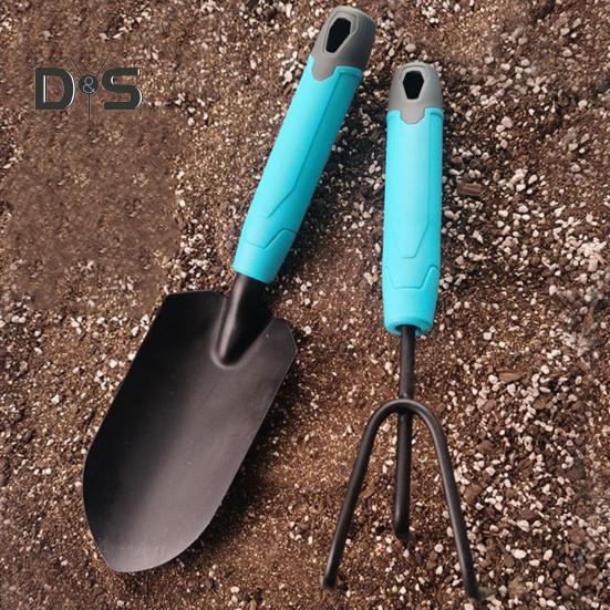 Инструмент для ухода за растениями Садовый инструмент Ручной совок из углеродистой стали Вилы для сорняков с эргономичной ручкой Ручная лопата Грабли для копки и прополки Аэрация почвы