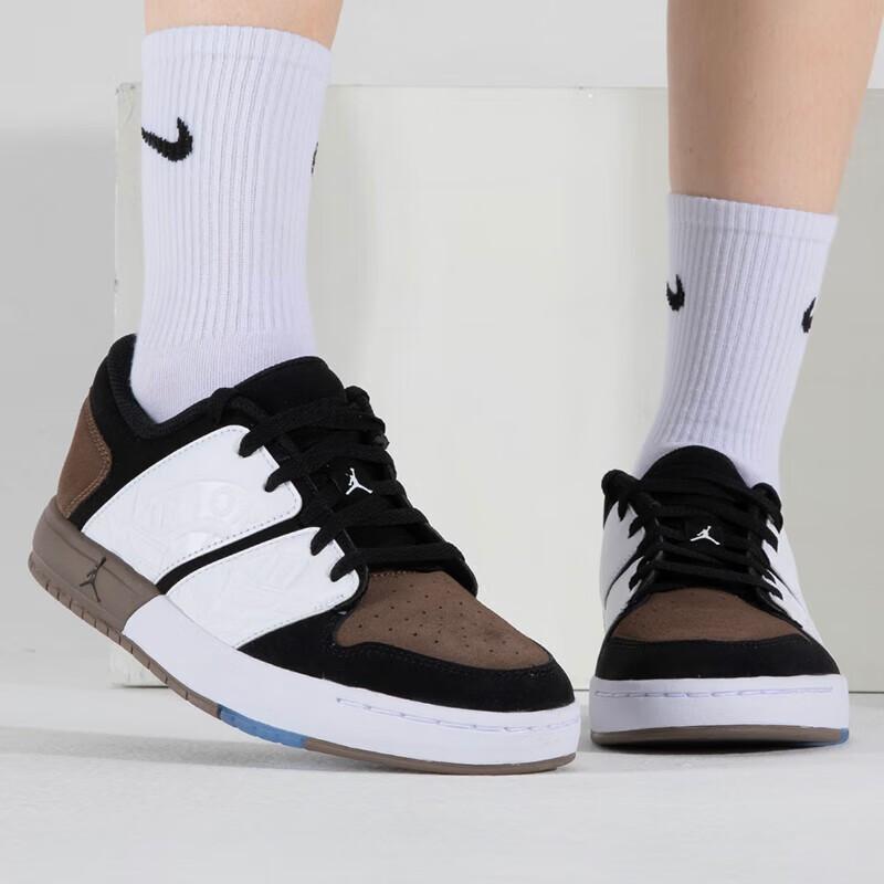 Air Jordan Nu Retro 1 Low GS Palomino Kids Sneakers Brown White Black FB4412-102