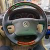 Для Volkswagen VW Passat B5 1996-2005 Golf 4 1998-2004 ручной работы кожаная накладка на руль автомобиля с текстурой персикового дерева