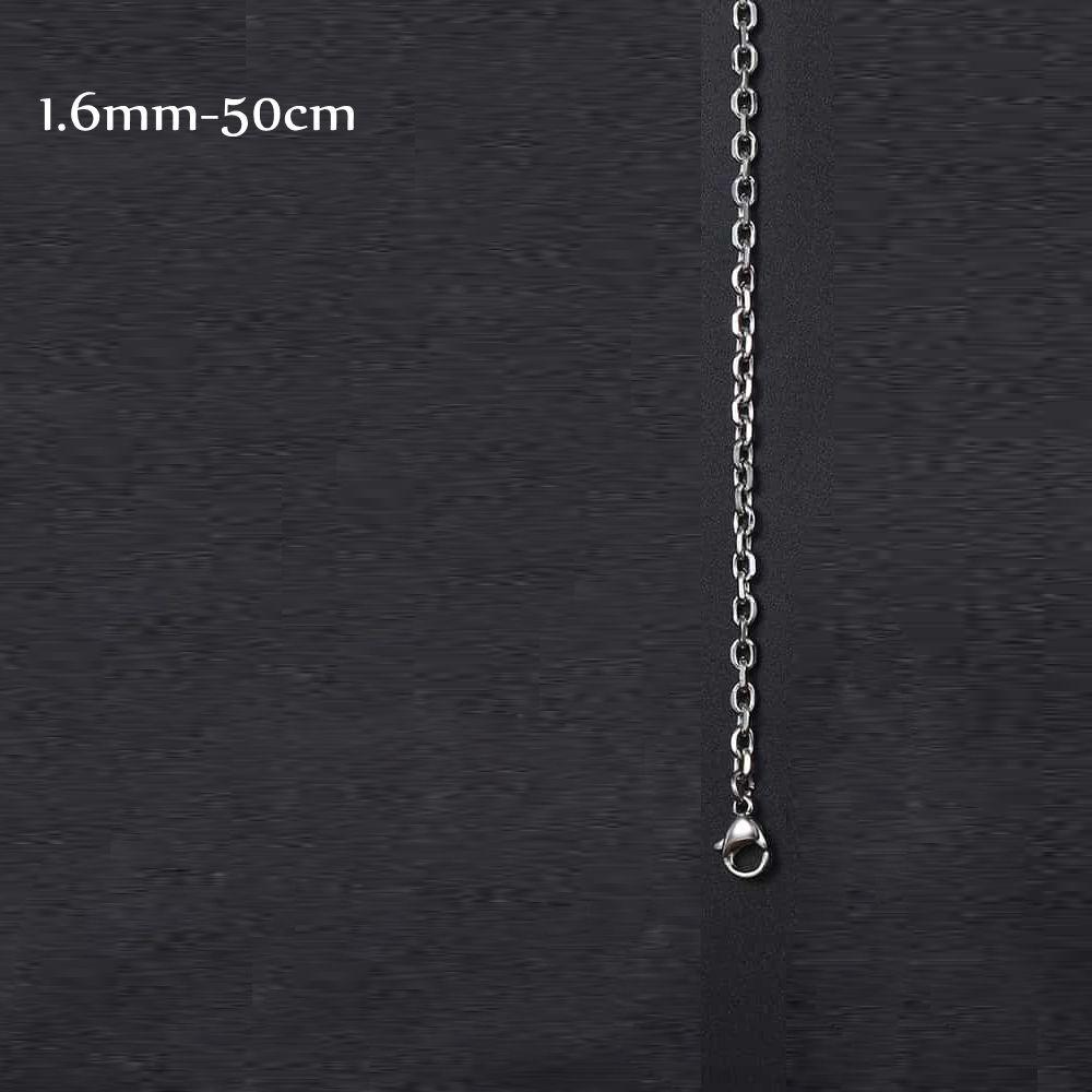 3mm/4mm Silver Color Punk Gothic Link Chain Stainless Steel Necklace Choker Metal Collar