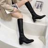 New Arrivals Open Run Women Leather Boots 3color