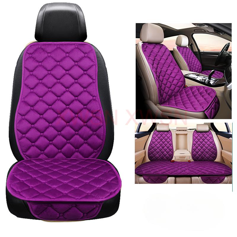 Универсальный стильный чехол на сиденье автомобиля, зимняя подушка для NISSAN Qashqai Juke Leaf Armada Altima Cube Dualis Tiida, автоаксессуары