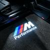 1/2 Pairs LED Door Welcome Light Logo Projector Lamp Car Sticker Fits Mini BMW M Series E46 E60 E90 F18 F20 F30 X1 X3 X5 M2 M3 M