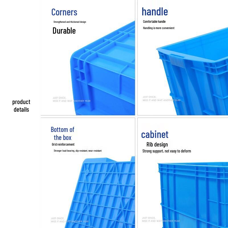Shangliuxin Heavy-Duty Plastic Turnover Crate
