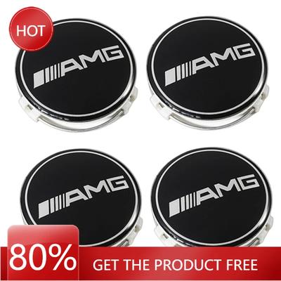 Новые 80% 4 шт. 75 мм для Mercedes benz AMG C E S GLE CLC Класса W204 W203 W205 W124 W221 Колпачки на центральные отверстия дисков Колесные колпачки Значок Аксессуары