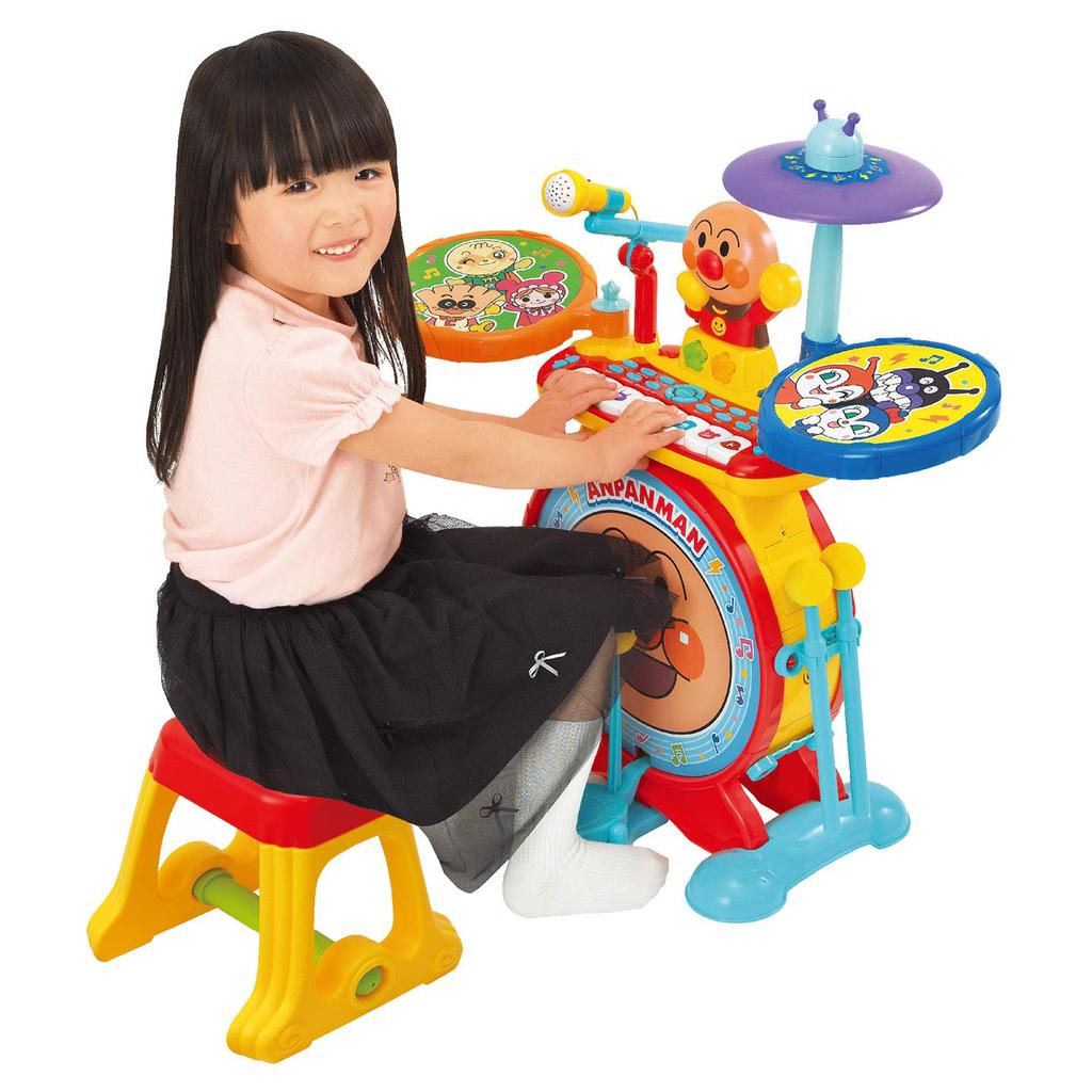 Anpanman Groovy Big Electronic Drum Keyboard Live &