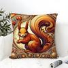 Elegant swan and bird animal prints Pillow Case linen pillow case sofa home decor cushion cover cushion cove