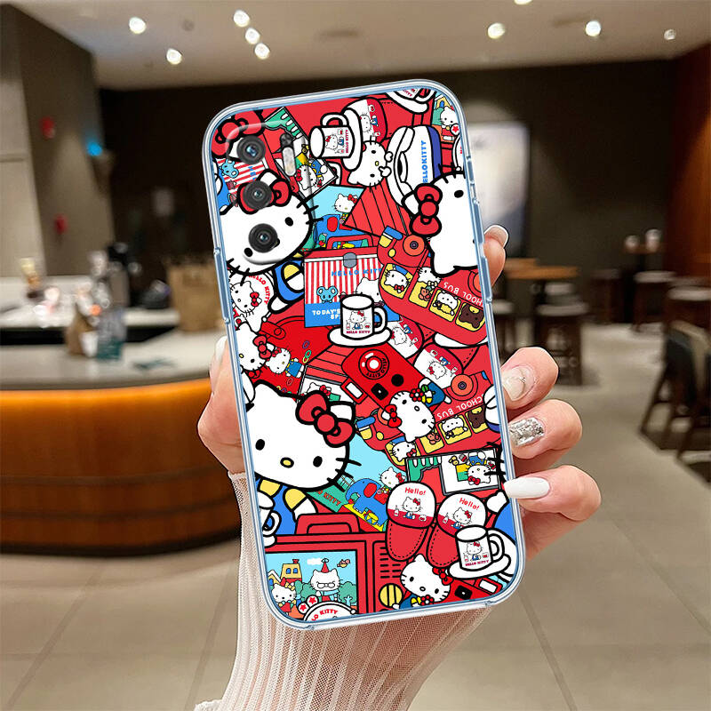 Hello kitty Case for Motorola E7 E22 E20 E13 E15 E22S E30 E40 G10 G20 G04 G22 G23 G05 G75 G35 G55 G6 G7 G8 G9 Plus Power Play