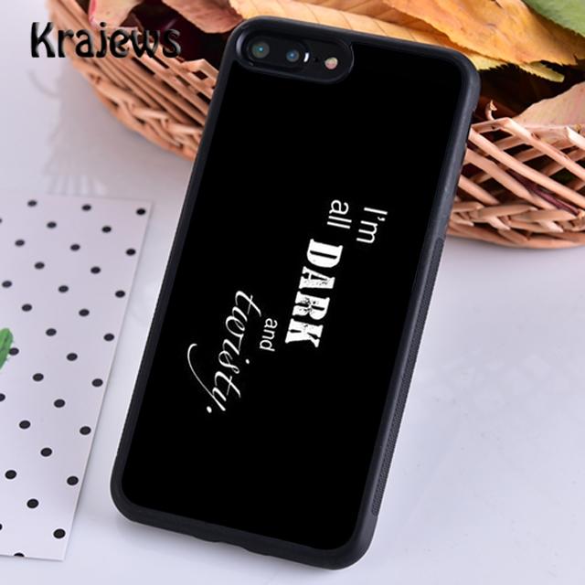 Krajews You're My Person Greys Anatomy Phone Case For IPhone 18 17 Air 16 15 14 plus 11 12 13 pro max coque Shell Fundas