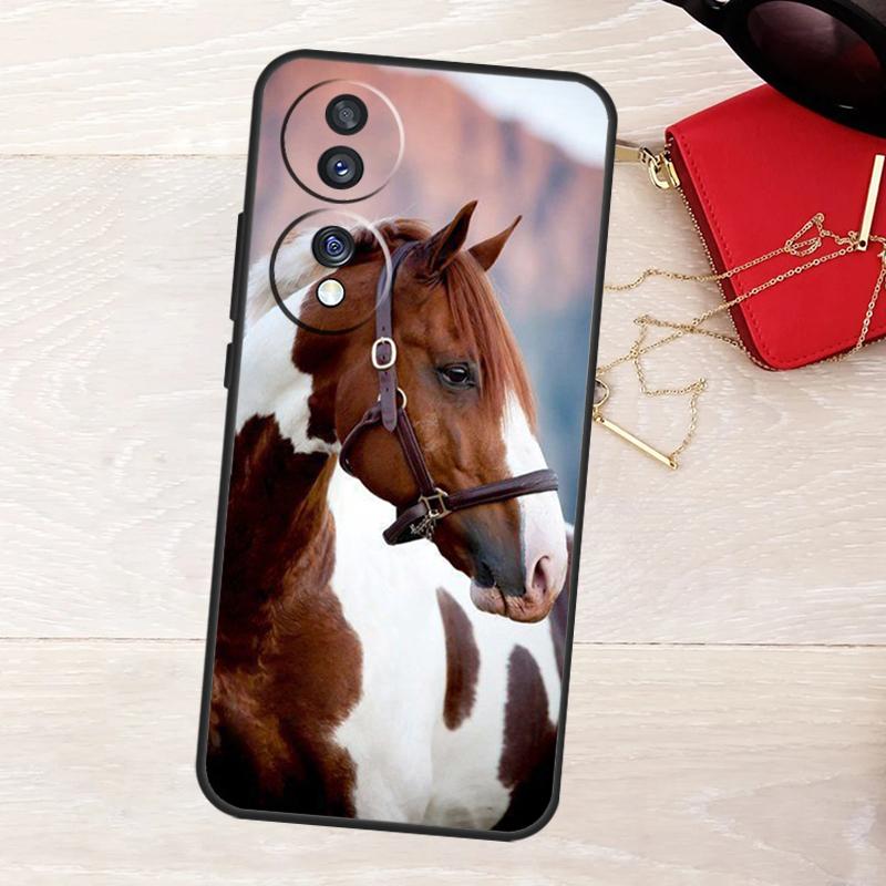 Чехол Animal Steed Horse для Honor 200 400 Pro 50 70 90 X9a X9b X9c X9d X8a X8b X8c Magic 7 Lite 5 6 8 Pro