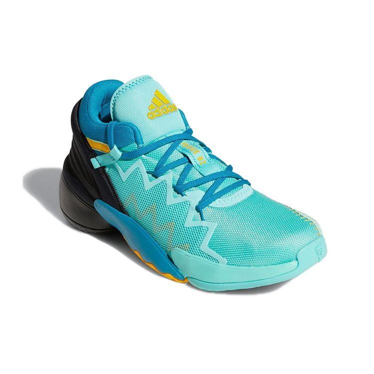 adidas ДОН. Выпуск № 2 Пакет аватаров GCA — мужские кроссовки Acid Mint Green Active-Teal Core-Black FZ4408