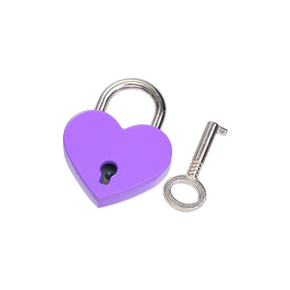 Gift Diary Book Travel with Key Wedding Mini Hardware Locks Love Heart Lock Padlock