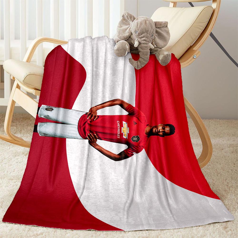Man Player Celebration Blanket Comfortable Perfect for Sofa Office Chair Couch Four Seasons Universal Modern Ideal Gift For Birthday Valentine'S Day
