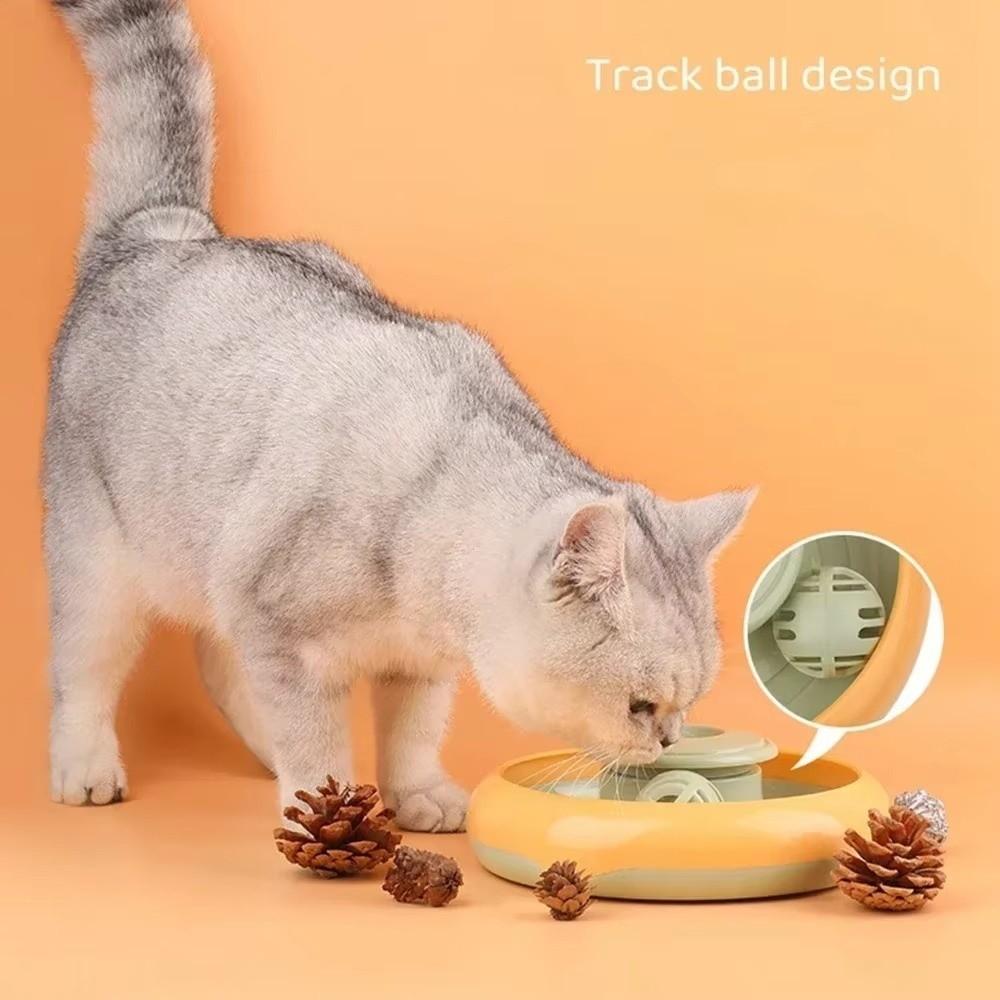 Interactive Pet Electric Cat Toy 360° Rotating Cat Specific Toy  Pet Exercise