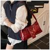 New Rivet Shoulder Bag Texture Niche Simple Personality Design Fashion Trend Small Square Bag