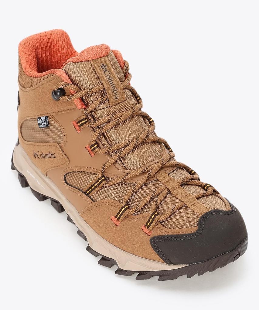Columbia Sabre Six Mid Outdry YL9060 Hiking Size Women's Shoes, Boots, 286 Elk/6 (23cm)