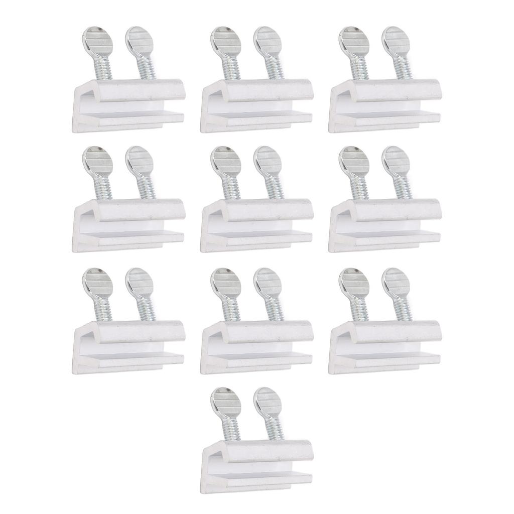 10Pcs Sliding Window Lock Adjustable Vertical Horizontal Sliding Lock Kit for Safety