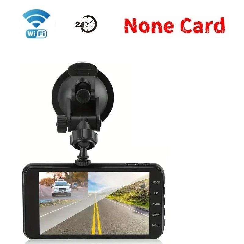 4-Inch HD Dual-Lens Touchscreen WiFi Car Dashcam
