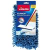 Vileda Flip Mop Швабра из микрофибры трапециевидной формы Запасная часть Бело-голубая 162291
