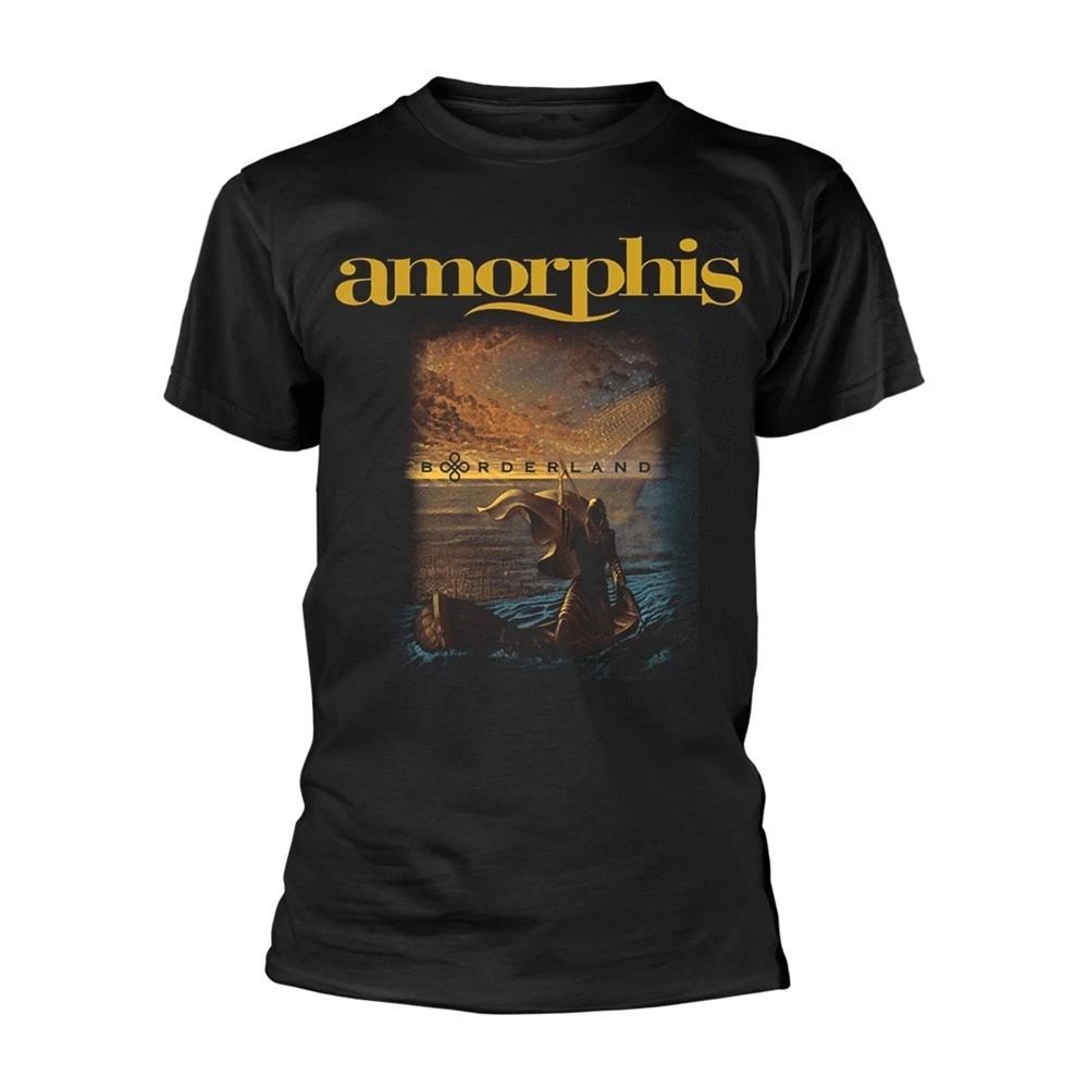 Черная футболка Amorphis 'Borderland' - НОВАЯ