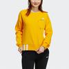 adidas Толстовка Neo Advantage женская спортивная одежда желтая HG6588