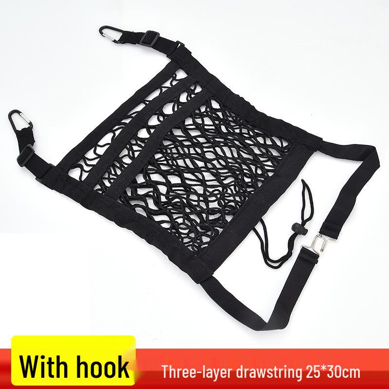Car Seat Gap Storage Mesh Pocket Organizer Net